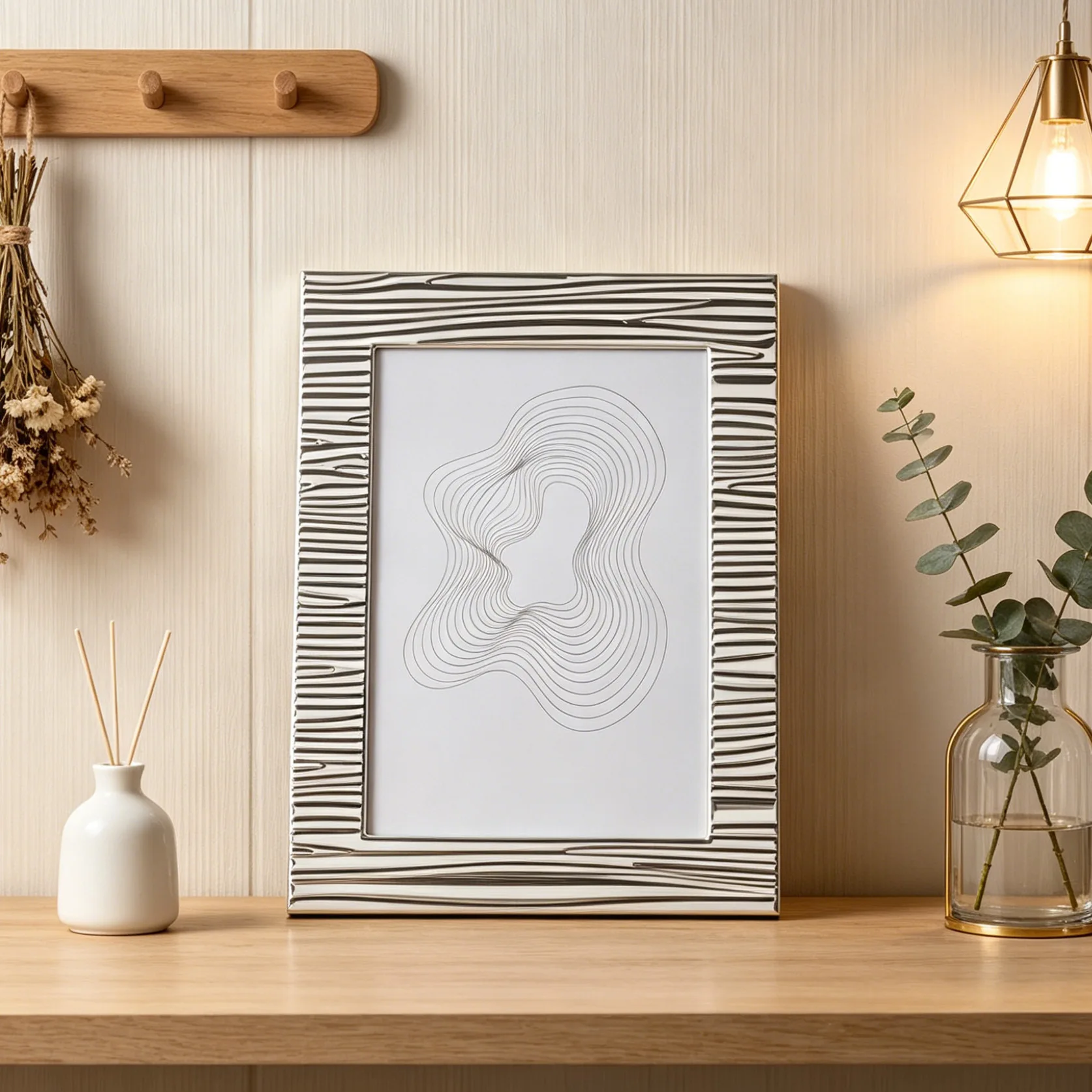 Aluminum European Glass Photo  - огляд і ціна Bamboo Photo Frame