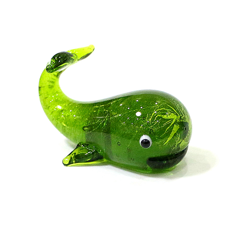 Murano Glass Whale Miniature F - огляд і ціна Home Decor Y2K