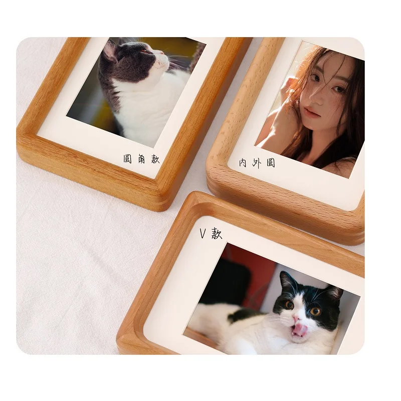 Solid Wood Photo Frame Walnut  - огляд і ціна Bamboo Photo Frame