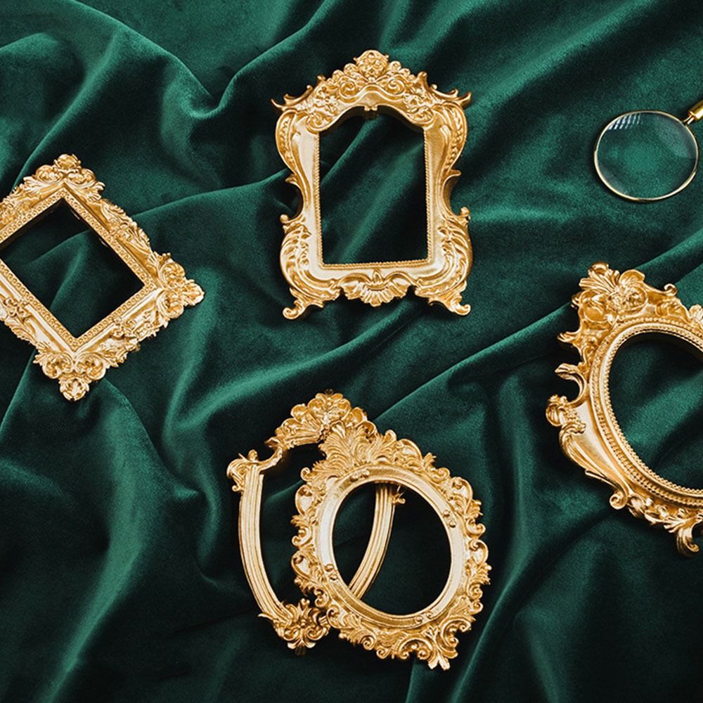 Vintage Gold DIY Shadow Box Fr - огляд і ціна Bamboo Photo Frame
