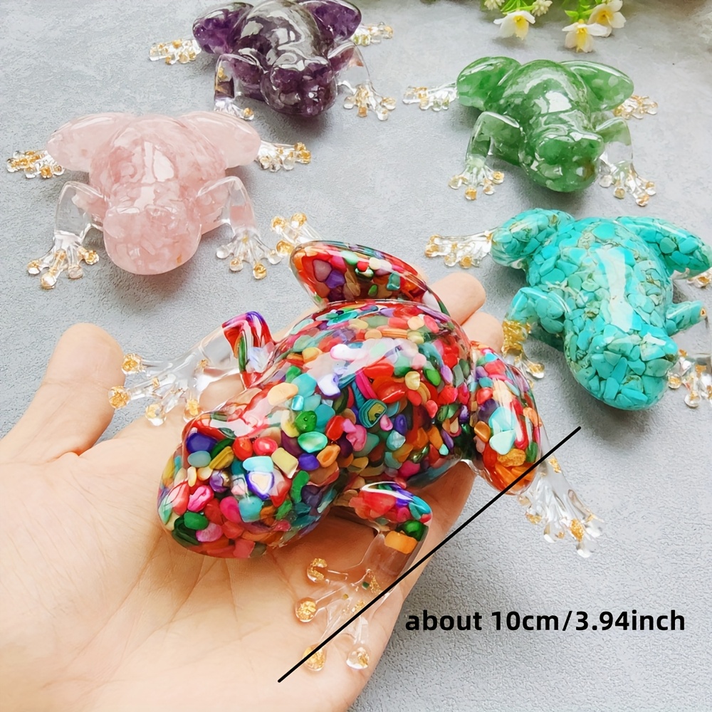 1pc Crystal glue making frog,  - огляд і ціна Home Decor Y2K