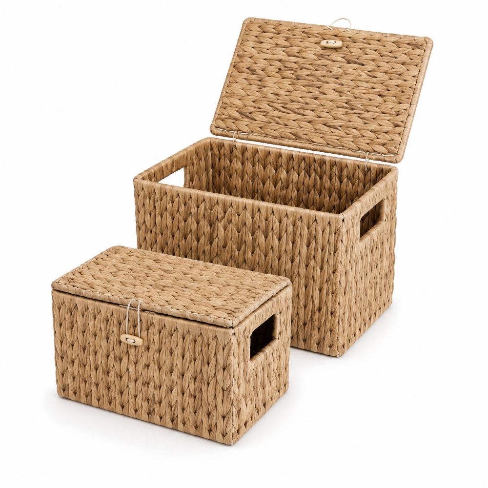 Water Hyacinth Wicker Storage  - огляд і ціна Rattan Plant Basket