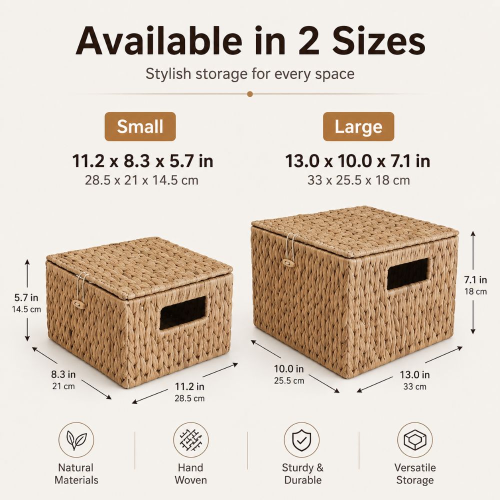 Water Hyacinth Wicker Storage  - огляд і ціна Rattan Plant Basket