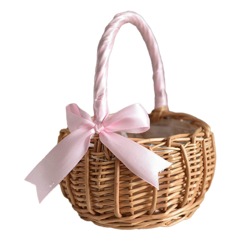 Handmade Storage Rack Woven Fl - огляд і ціна Rattan Plant Basket