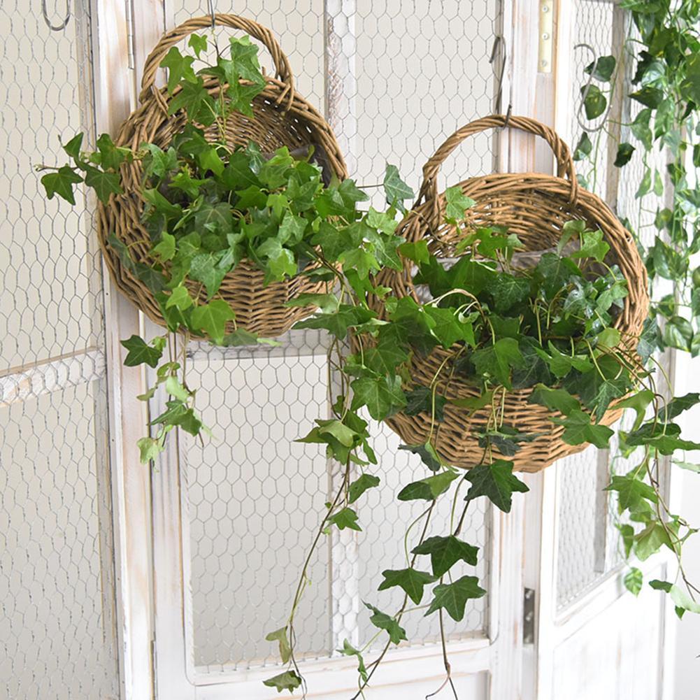 Hand Made Wicker Rattan Flower - огляд і ціна Rattan Plant Basket